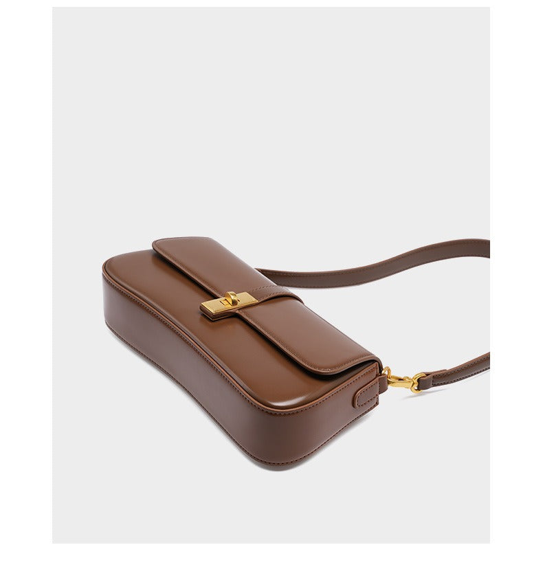 Women Handbag Vintage Baguette Shoulder Bag