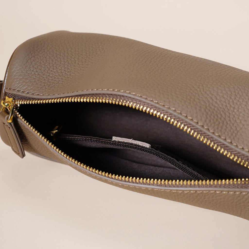 Genuine Leather Underarm Bag
