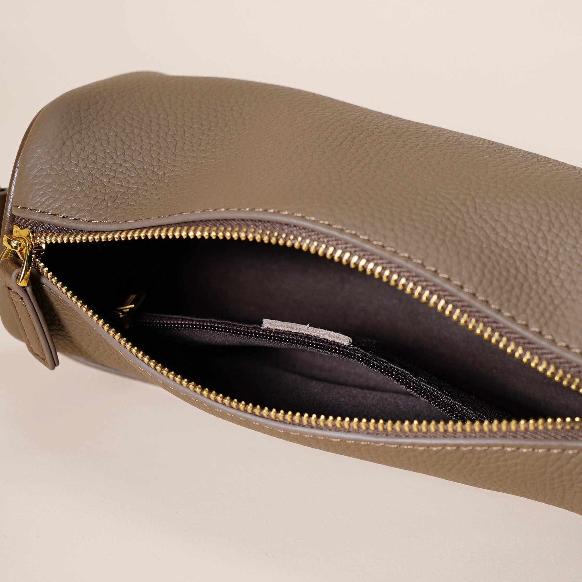 Genuine Leather Underarm Bag