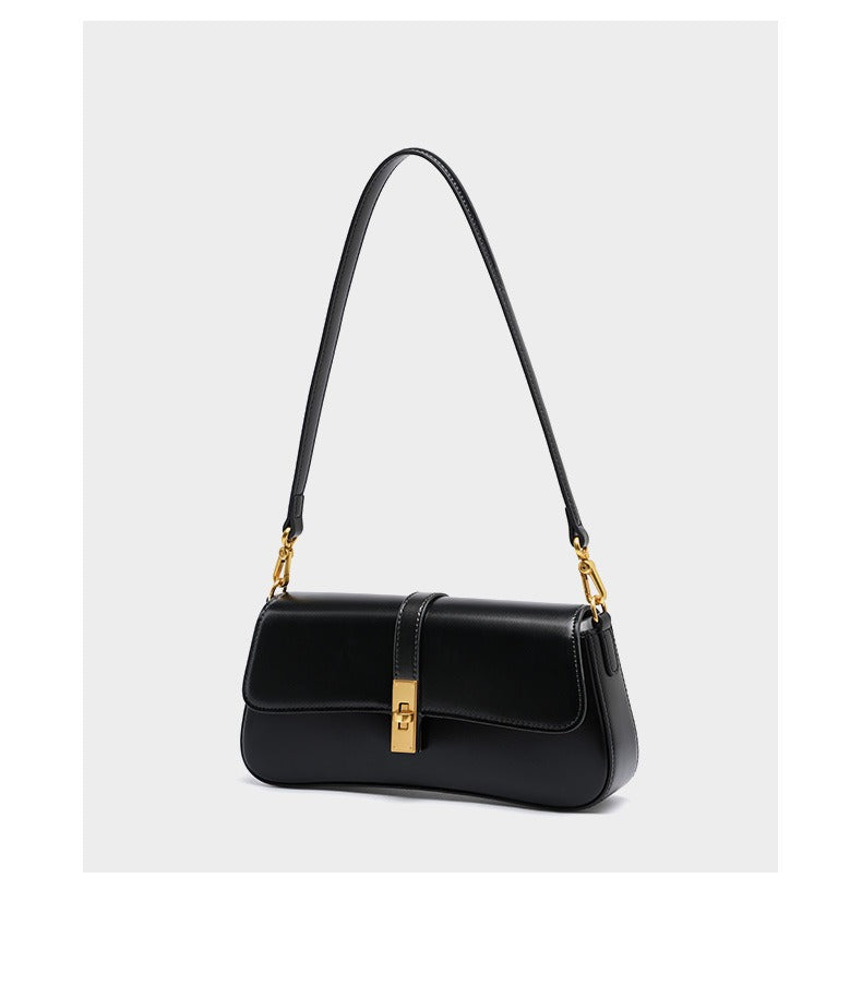Women Handbag Vintage Baguette Shoulder Bag