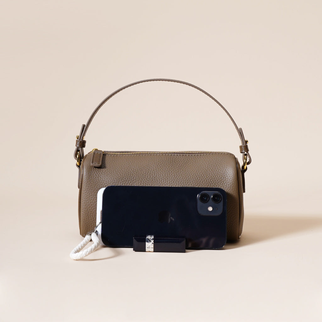 Genuine Leather Underarm Bag