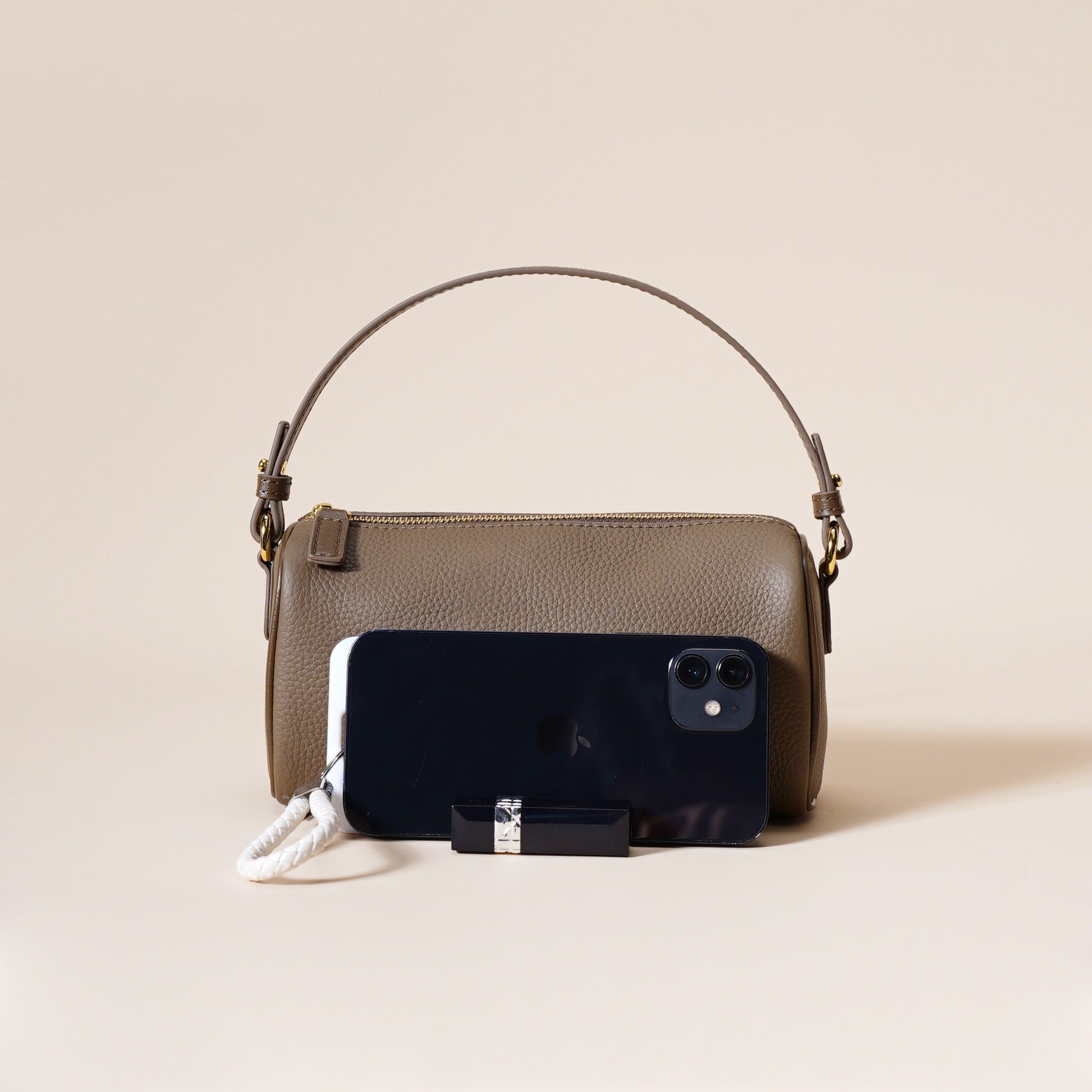 Genuine Leather Underarm Bag