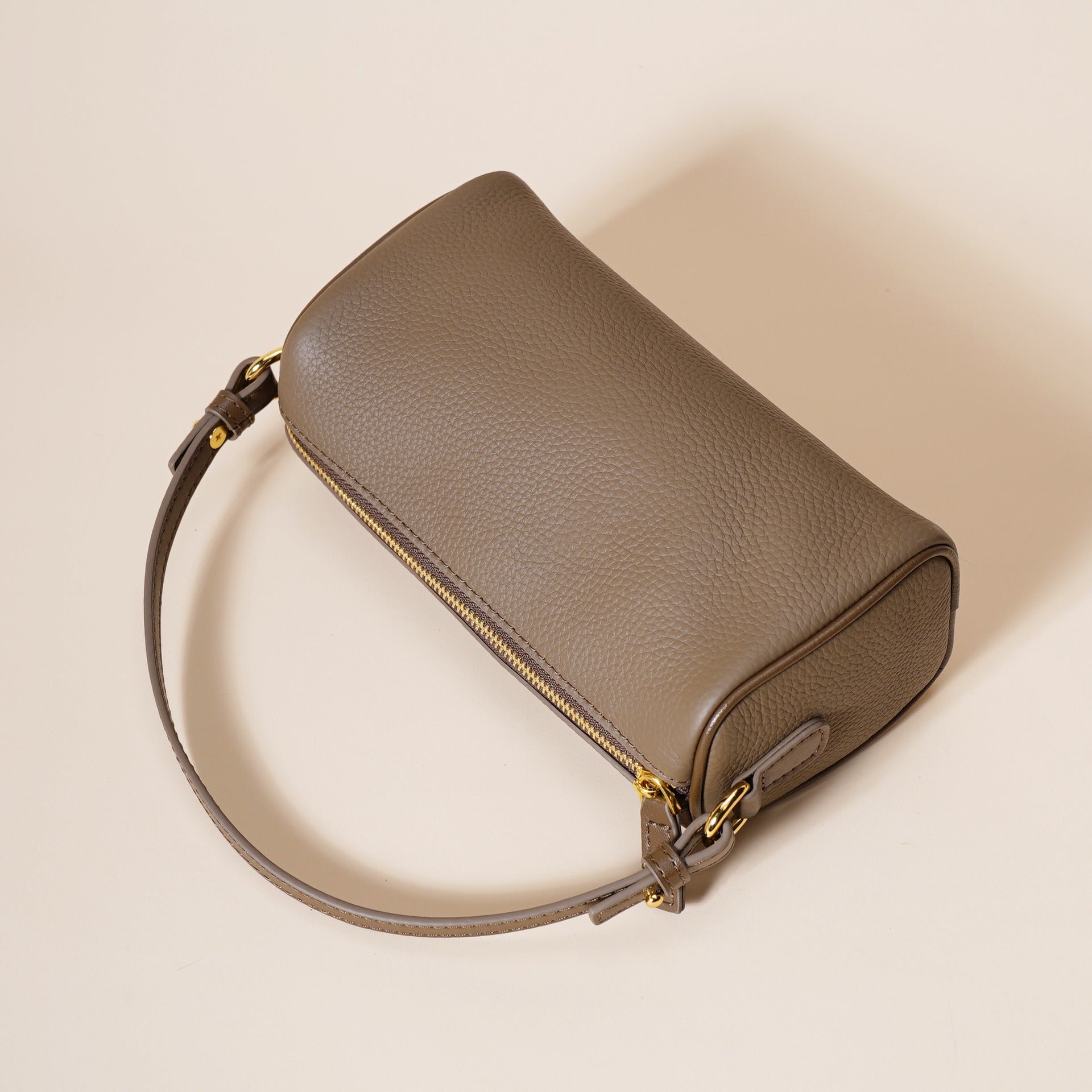 Genuine Leather Underarm Bag