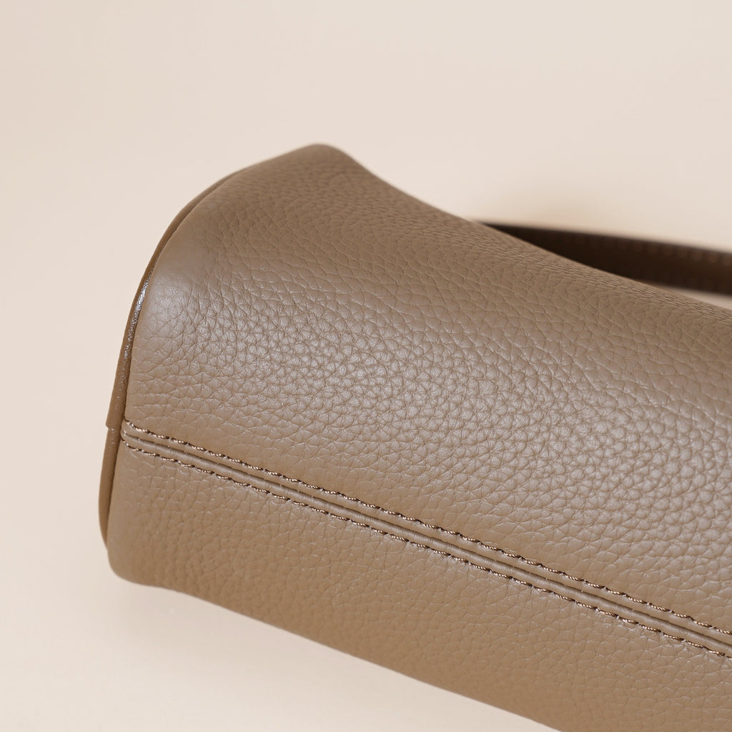 Genuine Leather Underarm Bag