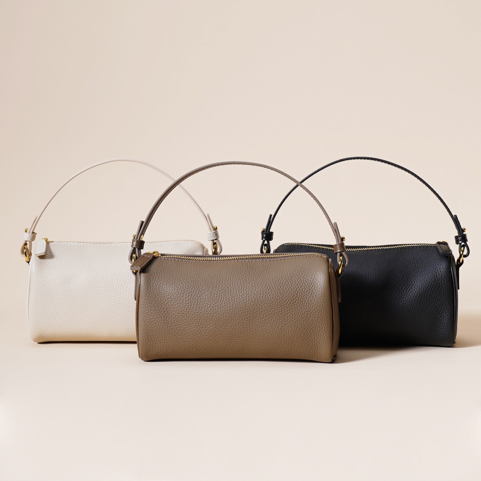 Genuine Leather Underarm Bag