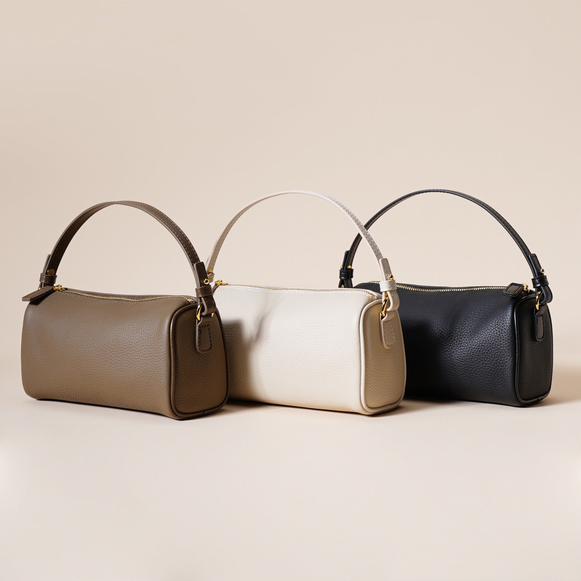 Genuine Leather Underarm Bag